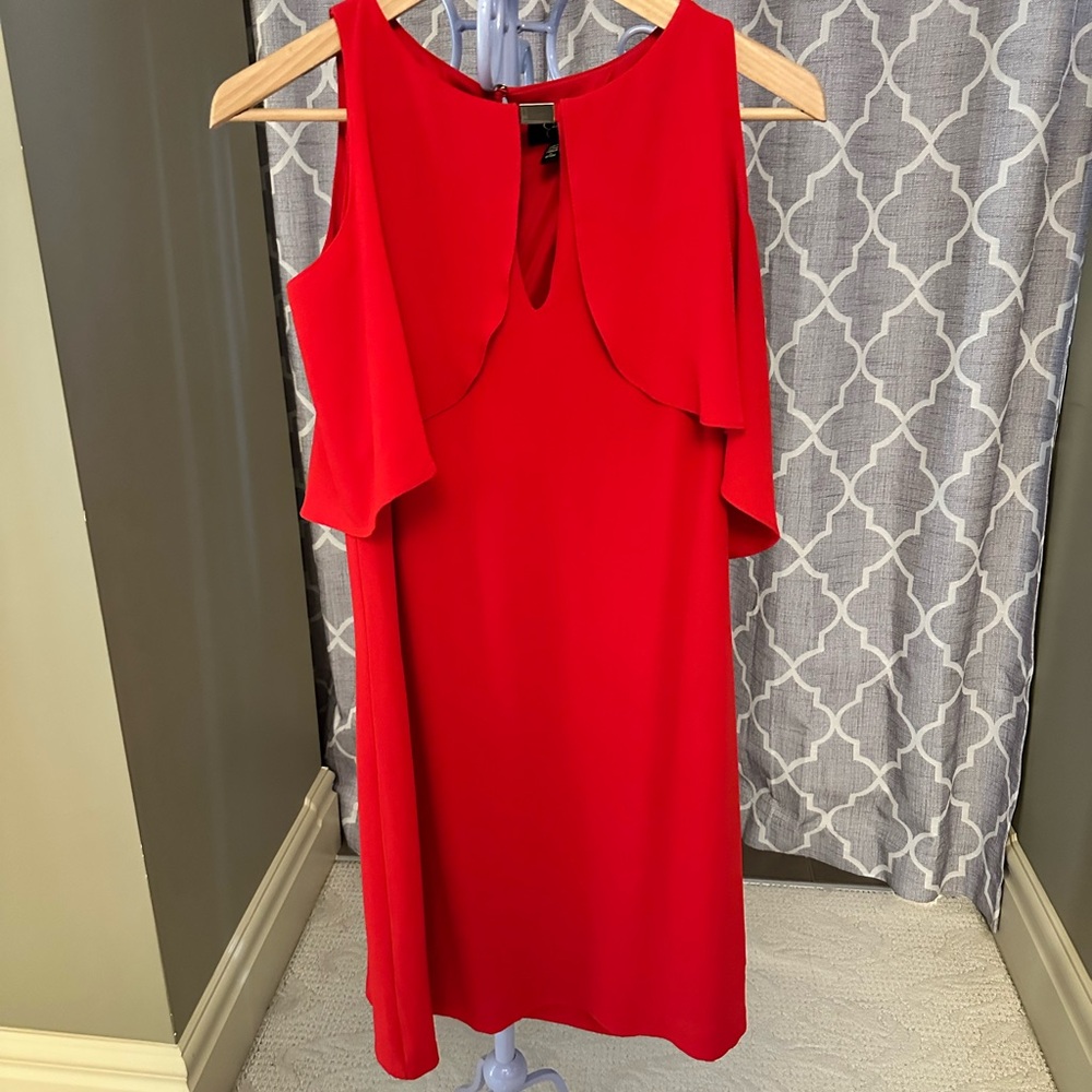 Elegant Red Women's Dress